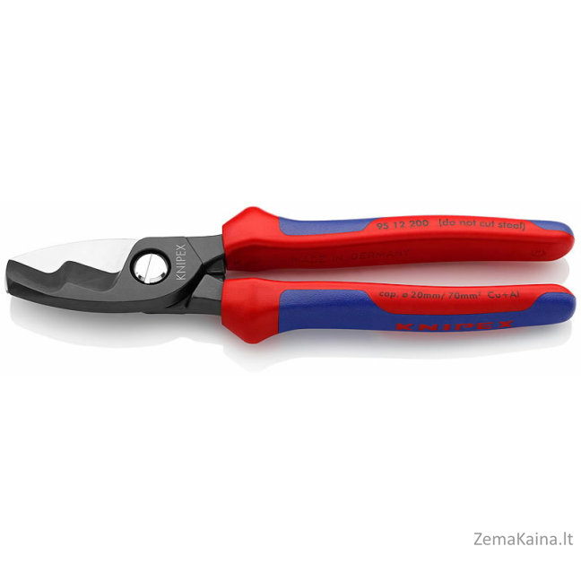 Kabelių žirklės D20mm/70mm2, Knipex