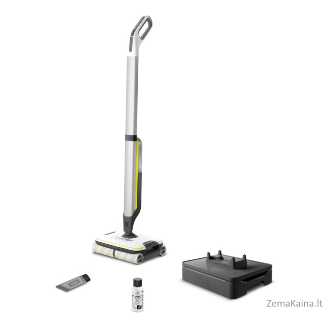 Kärcher FC 7 CORDLESS Electric broom Baterija Drėgnas Bemaišis Juoda, Balta, Geltona 2,85 Ah