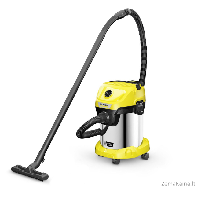 Kärcher WD 3-18 17 L Būgninis siurblys Sausas ir drėgnas 225 W Dulkių maišas