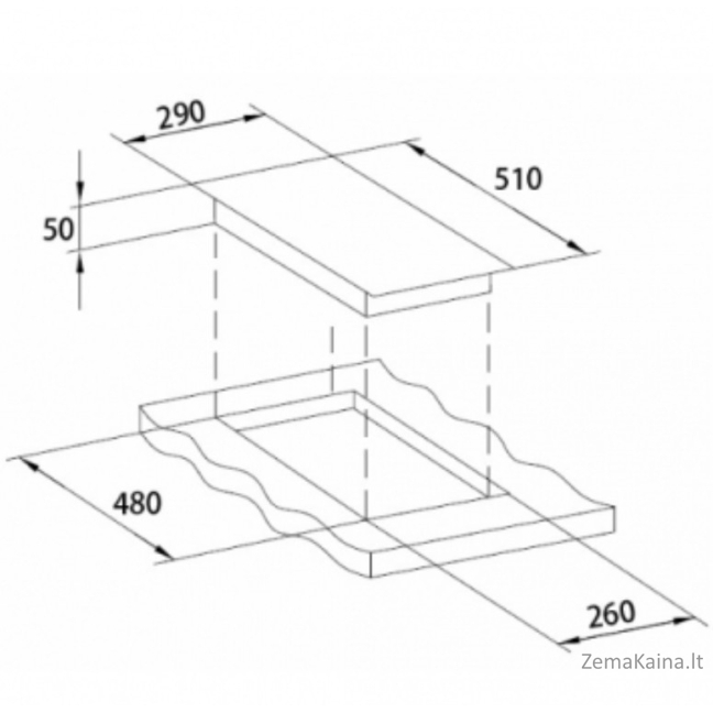 Kaitlentė Allenzi PR3021ET-B1 1