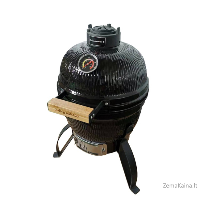Kamado grilis Zyle 33 cm, Mini ZY13KSBLBBQ, juodas 1