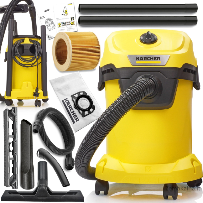 Karcher pramoninis dulkių siurblys KARCHER VACUUM CLEANER WD 3 V-15/6/20 EU