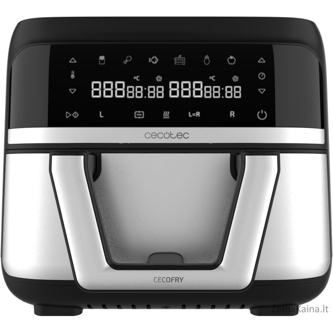 Karšto oro gruzdintuvė Cecotec Cecofry Dual 9000 9 L 2850 W