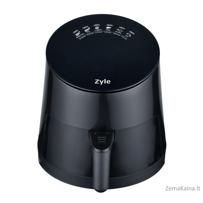 Karšto oro gruzdintuvė Zyle ZY002BAF, juoda, 1500 W 1