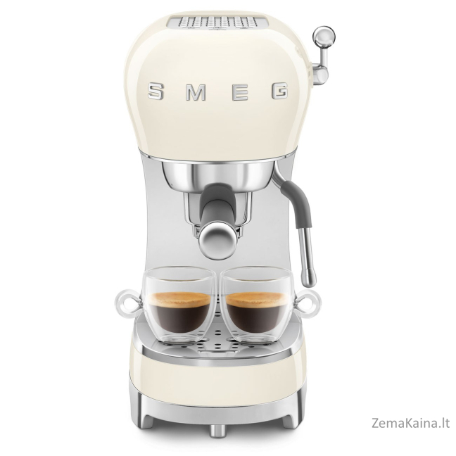 Kavos virimo aparatas SMEG Espresso ECF02CREU, kreminis 4