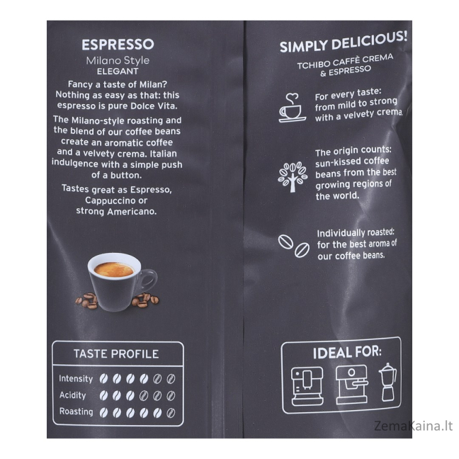 Kawa Ziarnista Tchibo Espresso Milano Style 1KG 2