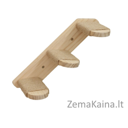 KERBL Medinės kopėčios su džiutu - katės draskytuvas - 38 cm