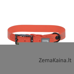 KERBL Puno Šviesą atspindintis antkaklis šuniui - oranžinis - 36-45cm