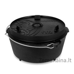 Ketaus Puodas Petromax FT12 (su kojelėmis) 10.8 l