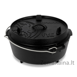 Ketaus Puodas Petromax FT6 (su kojelėmis) 5,5 l