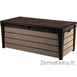 Keter BRUSHmedžio imitacija STORAGE BOX 455 L ruda