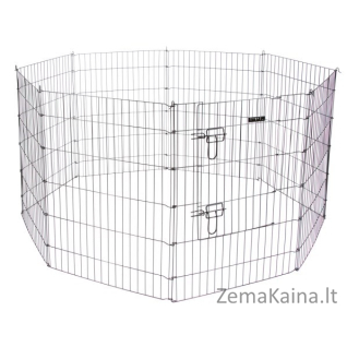 KERBL Run, didelis maniežas, 8 elementai, modulinis šunims, katėms, triušiams ir graužikams - 57x78 cm