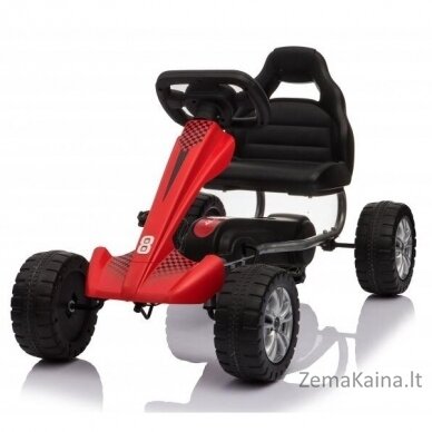 Keturatis Go-Kart 1801 Red (3-6 metų )