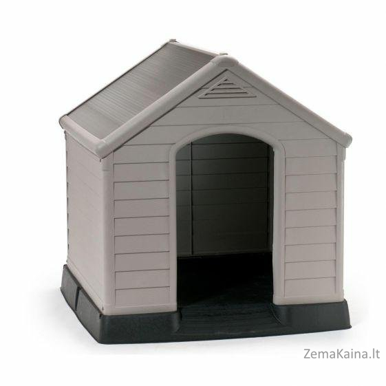 CURVER DOG HOUSE GRAFITE 95x99x99cm 1