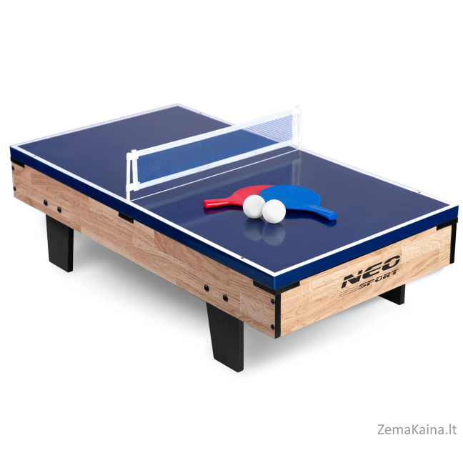 Kelių žaidimų stalas 4in1 Neo Sport NS-800 80x43x30cm  medinis 5