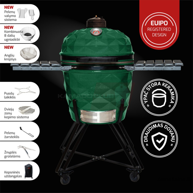 Kepsninė KAMADOCLUB PRO 2 PREMIUM NEW, Žalia
