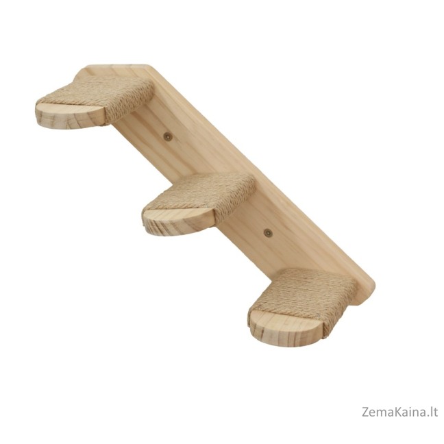 KERBL Medinės kopėčios su džiutu - katės draskytuvas - 38 cm