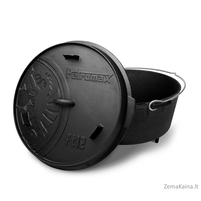 Ketaus Puodas Petromax FT12 (su kojelėmis) 10.8 l 2