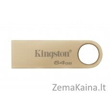 Kingston Technology DataTraveler SE9 G3 USB atmintukas 64 GB USB A tipo 3.2 Gen 1 (3.1 Gen 1) Auksas