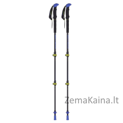 Kije Viking Carbo Lite Trekking czarno/limonkowe