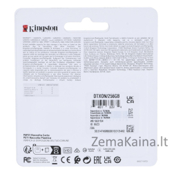 Kingston Technology DataTraveler Exodia Onyx USB atmintukas 256 GB USB A tipo 3.2 Gen 1 (3.1 Gen 1) Juoda