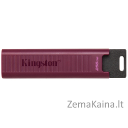 Kingston Technology DataTraveler Max USB atmintukas 256 GB USB A tipo 3.2 Gen 2 (3.1 Gen 2) Raudona