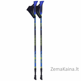 Kije Viking Ruten Pro Nordic Walking niebiesko/limonkowe