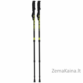 Kije Viking Stig Trekking czarno/różowo/białe