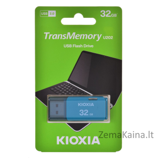 Kioxia TransMemory U202 USB atmintukas 32 GB USB A tipo 2.0 Mėlyna