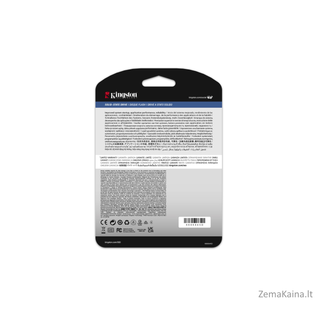 Kingston Technology DC600M 2.5" 3,84 TB „Serial ATA III“ 3D TLC NAND 3