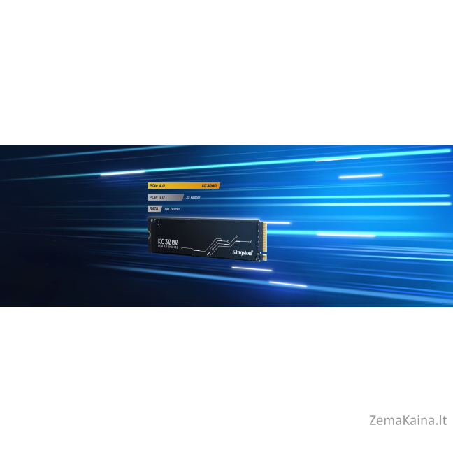 Kingston Technology KC3000 M.2 1024 GB PCI Express 4.0 3D TLC NVMe 5
