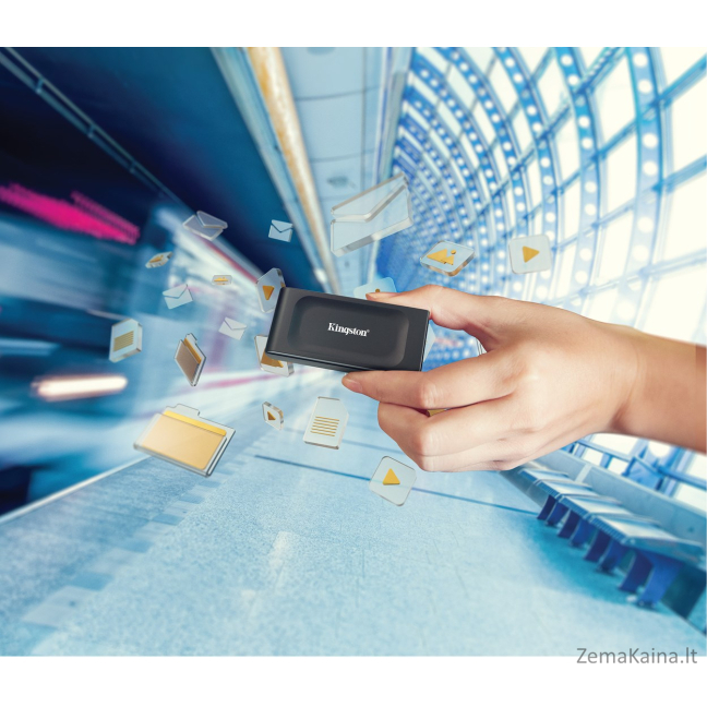 Kingston Technology XS1000 2 TB Juoda 10