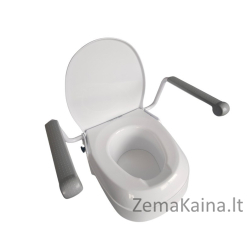Klozeto sėdynės pakėlimas su turėklais