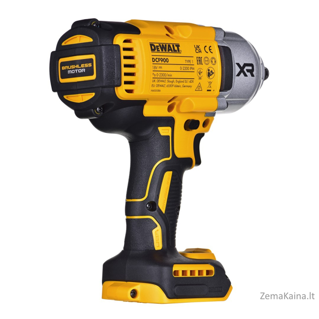 Klucz udarowy bez aku.i ład.18V DCF900N DEWALT 7