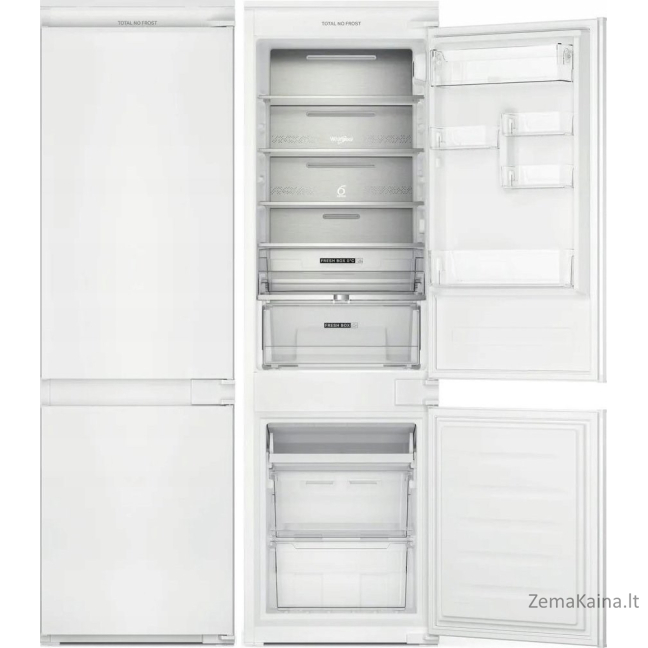 kombinuotas šaldytuvas su šaldikliu WHIRLPOOL WHC18 T132 1
