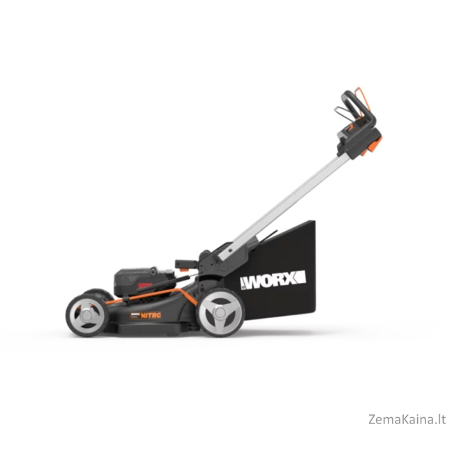 Akumuliatorinė savaeigė vėjapjovė WORX WG749E 2x20V,46cm,50 m2,2 x 4,0 ah 4