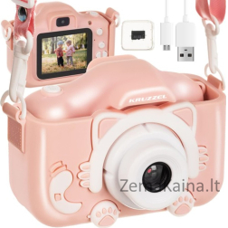 Kruzzel skaitmeninis fotoaparatas Kruzzel skaitmeninis fotoaparatas rožinis AC22296
