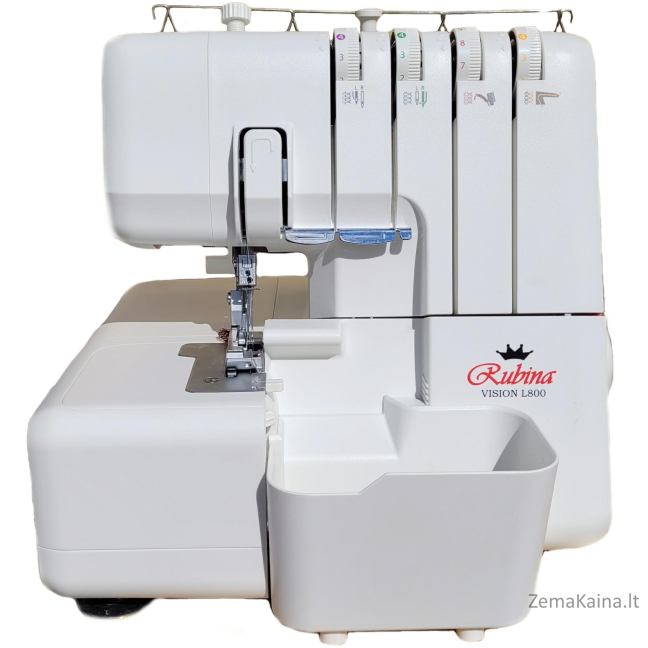 Krašto apmėtymo mašina (overlokas) Rubina Vision L800 2