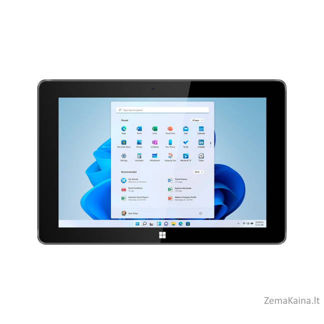 Krüger&Matz KM1089 tablet 8 GB DDR3 256 GB Intel® Celeron® N4020, Dual Core 25,6 cm (10.1") Wi-Fi 5 (802.11ac) Win 11 PRO 5