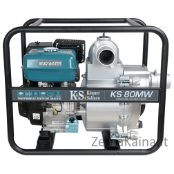 KÖNNER & SÖHNEN KOMPOZICINIS SIURBLYS LABAI nešvariam VANDENIUI KS 80MW 1000 l/min