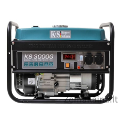 KÖNNER & SÖHNEN HIBRIDINIS GENERATORIUS (Benzinas/SND) 2,6 kW 230 V KS 3000 G