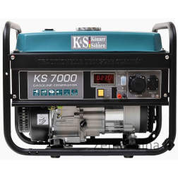 KÖNNER & SÖHNEN Benzino generatorius 5,0 kW 230 V KS 7000