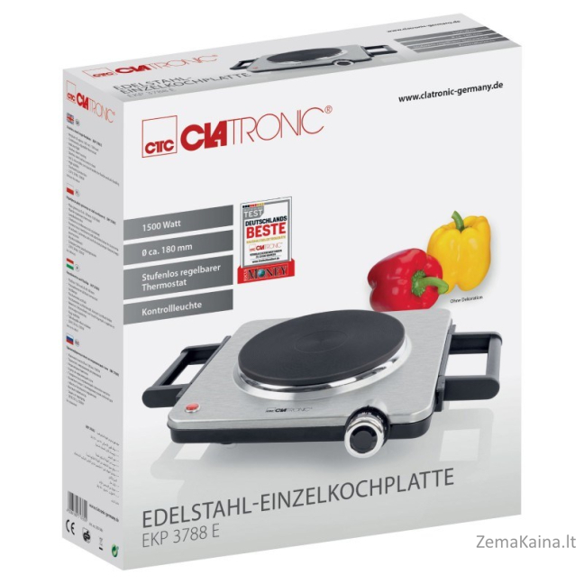 Kuchenka elektryczna Clatronic EKP 3788 2