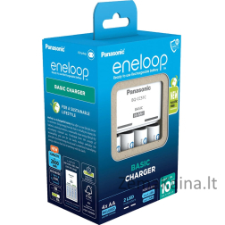 ŁADOWARKA PANASONIC BASIC + 4x AA ENELOOP 2000 mAh