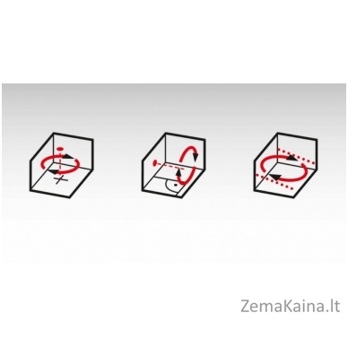 Lazerinis rotacinis  nivelyras LAR350 + Trikojis + Liniuotė, Stabila 2