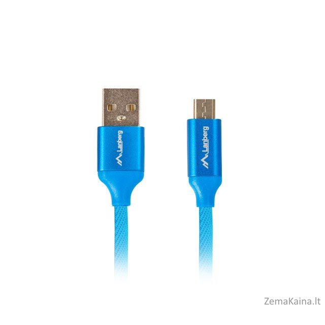 LANBERG KABELIS USB 2.0 MICRO-B (M) - A (M) 1.8M QC 1