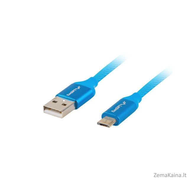 LANBERG KABELIS USB 2.0 MICRO-B (M) - A (M) 1.8M QC