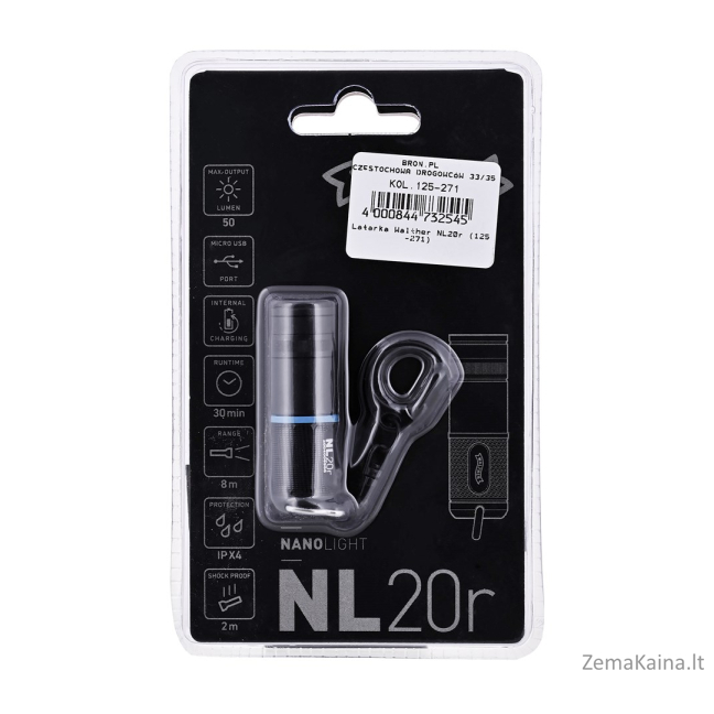 Latarka Walther NL20r 2