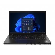 Lenovo ThinkPad L14 i5-1235U Knyginis kompiuteris 35,6 cm (14") „Full HD“ Intel® Core™ i5 16 GB DDR4-SDRAM 512 GB SSD Wi-Fi 6 (802.11ax) Windows 11 Pro Juoda