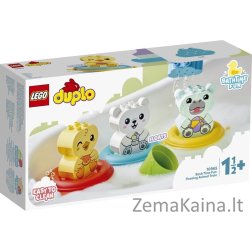 LEGO DUPLO 10965 PRAMOGOS MAUDANTIS VONIOJE: PLAUKIOJANTIS GYVŪNŲ TRAUKINYS